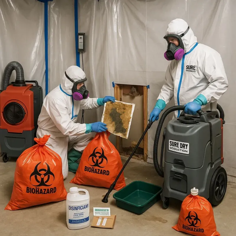 Contaminated Water Handling Protocols process in Lawton, OK
