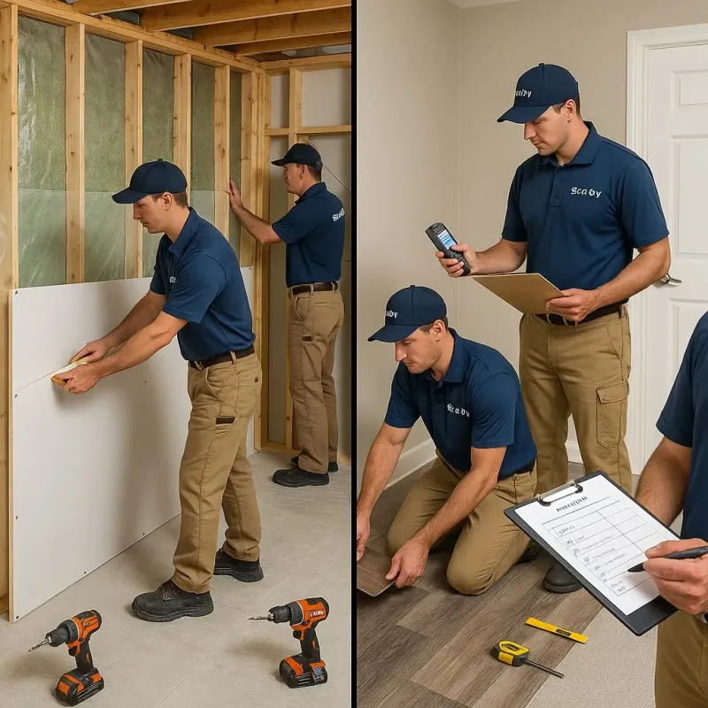 Repairs and Reconstruction process in Lawton, OK