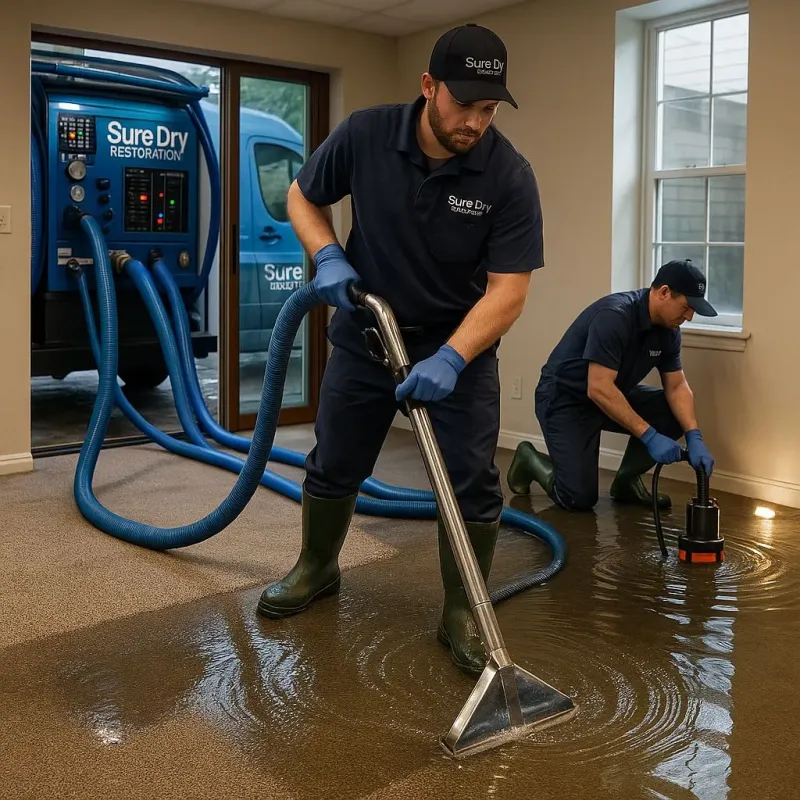 Water Extraction and Removal process in Lawton, OK